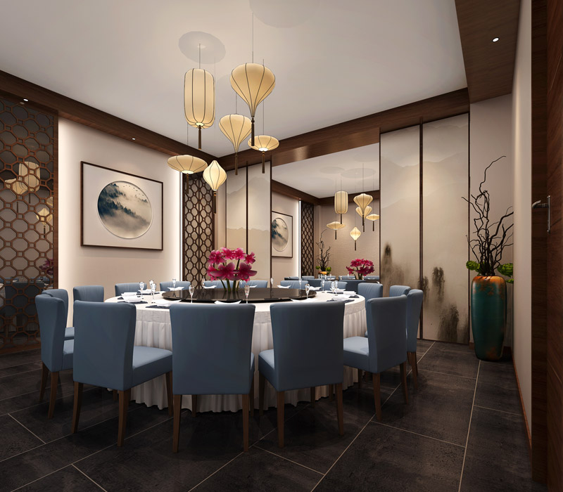 鄭州餐飲設計(jì)——項城(chéng)市(shì)婚宴餐廳