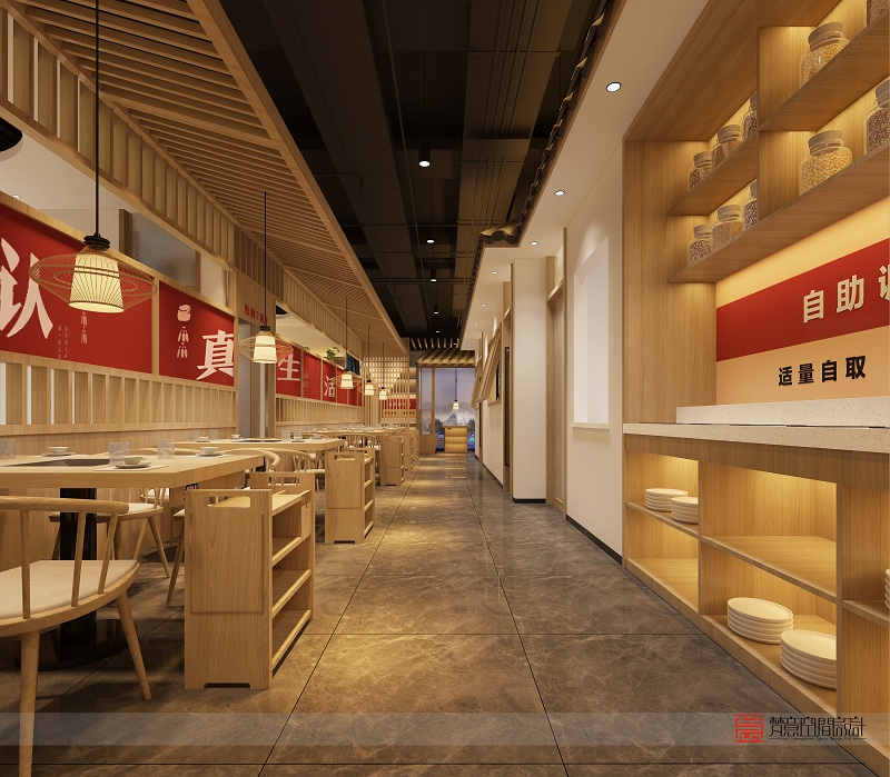 鄭州餐飲設計(jì)——雞湯火鍋店