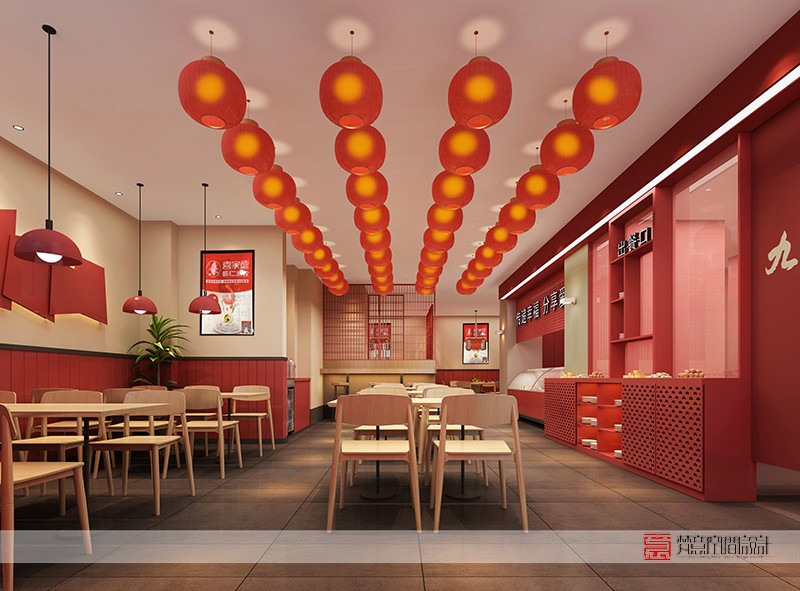 鄭州餐飲設計(jì)——新鄉(xiāng)九回香總店