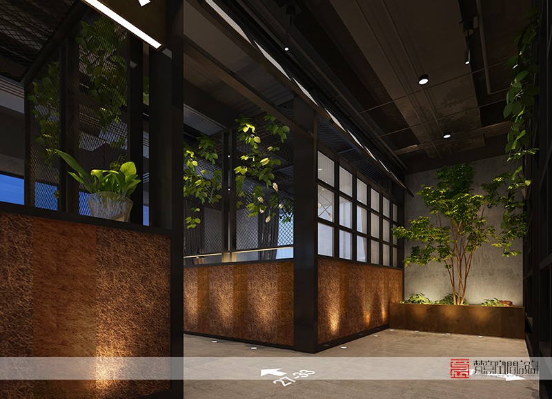 鄭州餐飲設計(jì)——三華科(kē)技(jì)餐廳