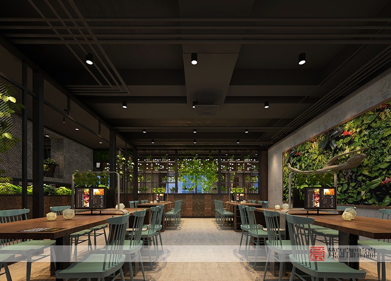 鄭州餐飲設計(jì)——三華科(kē)技(jì)餐廳