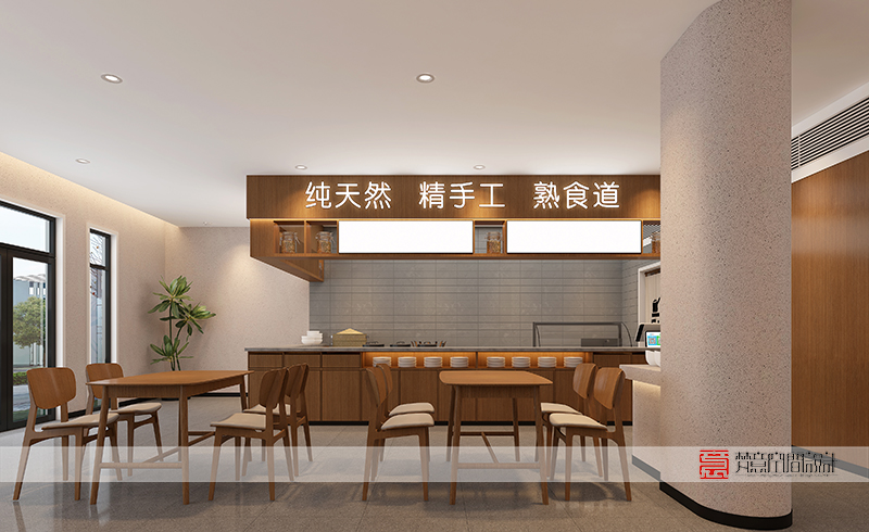 鄭州餐飲設計(jì)——社區(qū)食堂設計(jì)1
