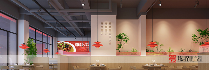 鄭州餐飲設計(jì)——洛陽炒雞店設計(jì)