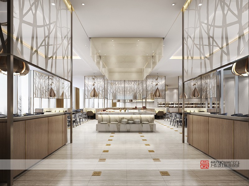 鄭州餐飲設計(jì)——星級酒店自(zì)助餐廳設計(jì)